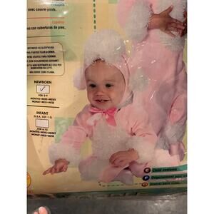 New Girls Poodle Halloween Costume 0-9 months (newborn - 9 months) Infant Dog